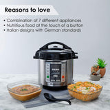 Wonderchef Nutri-Pot Electric Pressure Cooker with 7-in-1 Functions, 6L