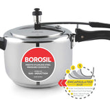 Borosil Presto Induction Base Stainless Steel Pressure Cooker 5L