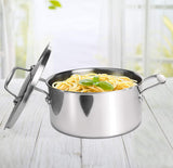 Treo by Milton Triply Stainless Steel Casserole with Lid, 28 cm / 8300 ml