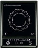 BAJAJ ICX 120 With SS Kadhai Induction Cooktop  (Black, Touch Panel)