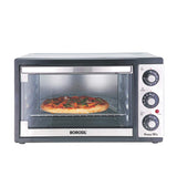 Borosil Prima 19 L OTG, with Convection, 1300 W, 5 Stage Heating Function, Silver