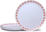 Larah by Borosil Pack of 19 Opalware Moon - Gardenia Dinner Set  (Microwave Safe)