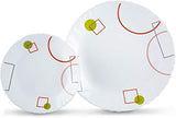 Cello 19 Pcs Opalware Dinner Set - Squircle