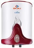 Bajaj Caldia Storage 15 LTR Vertical Water Heater, White, 5 Star