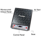 Prestige PIC 14.0 1900-Watt Induction Cooktop with Push Button (Black)