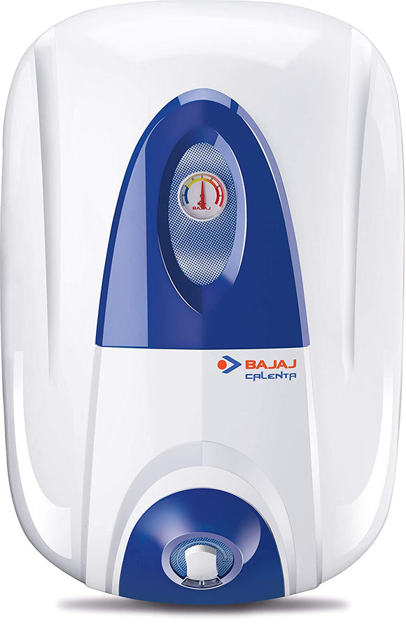 Bajaj Calenta Storage 10 LTR Vertical Water Heater, White, 4 Star