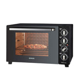 Borosil - Prima 60 L OTG, with Motorised Rotisserie and Convection, 2000W, 12 Stage Heat Selection, Black