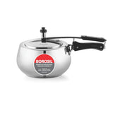 Borosil Pronto Induction Base Stainless Steel Pressure Cooker 3L