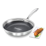 Prestige Tri Ply Honeycomb Fry Pan 200 mm with Lid