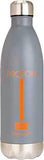 Polyset Proton Vaccum Insulated Water Bottle (Grey Orange, 750ml)