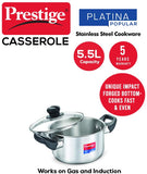 Prestige Platina Popular SS Casserole, 240 mm