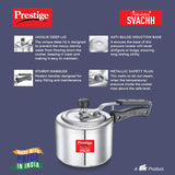 Prestige Nakshatra Plus Svachh 3 litre Aluminium Straight wall Inner Lid Pressure Cooker