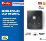 Prestige Swish 2000 Watts Induction Cooktop  (Black, Touch Panel)