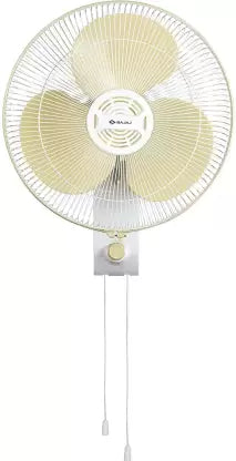 BAJAJ veloce -white wall fan, regular 400 mm Silent Operation 3 Blade Wall Fan