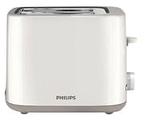 Philips Daily Collection HD2595/09 800-Watt 2 Slot Toaster (White)