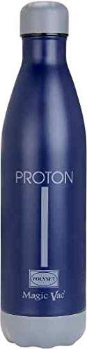 Polyset Proton Vaccum Insulated Water Bottle (Blue Grey, 1000ml)