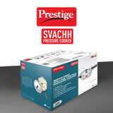 Prestige Svachh Aluminium Senior deep Pan Pressure Cooker, 5L