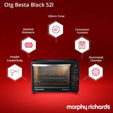 Morphy Richards OTG Besta 52-Litre Oven Toaster Grill (Black)