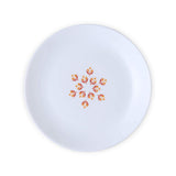 Larah by Borosil - Moon Series, Gardenia 19 Pieces Opalware Dinner Set, White