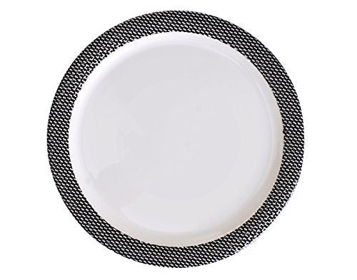 Dinewell Fluenza Dinner Plate (White)