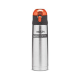 Milton Thermosteel Crown 600 Flask Silver (Cap color may vary)