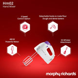 Morphy Richards HM 02 300-Watt Hand Mixer (White)
