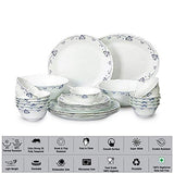 Cello Imperial Dainty Blue Dinner Set of 27 Pcs