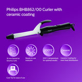 Philips BHB862 Hair Curler (Black/White)