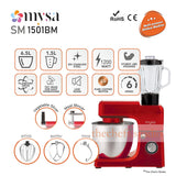 MYSA SM - 1501BM 1200 Watt Stand Mixer , 6.5L