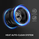 Glen Auto Clean Chimney with Double Draft Suction, Inverter Technology, BLDC Motor 90cm 1400 m3/h - Black (CH 6076 AC)