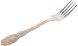 SWISS HOME 18/8 Steel Mixed Cutlery Set, 18-Piece, Golden