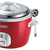 Prestige Delight Electric Rice Cooker Cute 1.8-2 (700 watts) with 2 Aluminium Cooking Pans