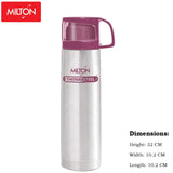 Milton Glassy Flask 1000ml Vaccum Flasks - Pink