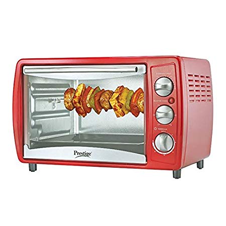 Prestige POTG 19 Ltrs Oven Toaster Grill (Red)
