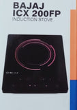 Bajaj ICX 200 FP (740304) Induction Cooktop | Black, Pink, Push Button, Touch Panel