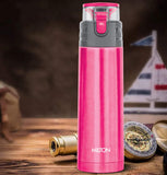 Milton Atlantis 900 Thermosteel Hot and Cold Water Bottle, 750 ml Pink