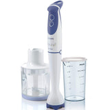 Philips Daily Collection HR1363 600-Watt Hand Blender with Chopper and Beaker (colour may vary)