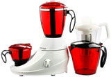 Butterfly Desire Mixer Grinder with 3 Jars (Red and White)