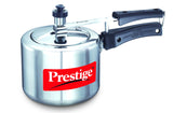 Prestige Nakshatra Aluminium Pressure Cooker 2 Litres Silver