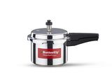 Butterfly Pressure Cooker with Weight Set and Gasket, 3 Litres, Silver