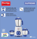 Prestige Supreme Mixer Grinder 550 W