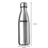 Borosil Stainless Steel HYDRA BOLT - Vacuum Insulated Flask Water bottle, 1L