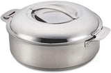 Borosil Stainless Steel Insulated Idly Server, 2 litres, Silver, 2l (SF2000SSIS14)