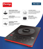 Prestige 2500 Watts Induction Cooktop Pic 32.0 - Red