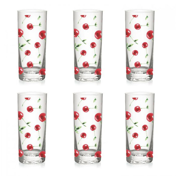 CELLO DZINER Water Glass Pack of 6 PCS