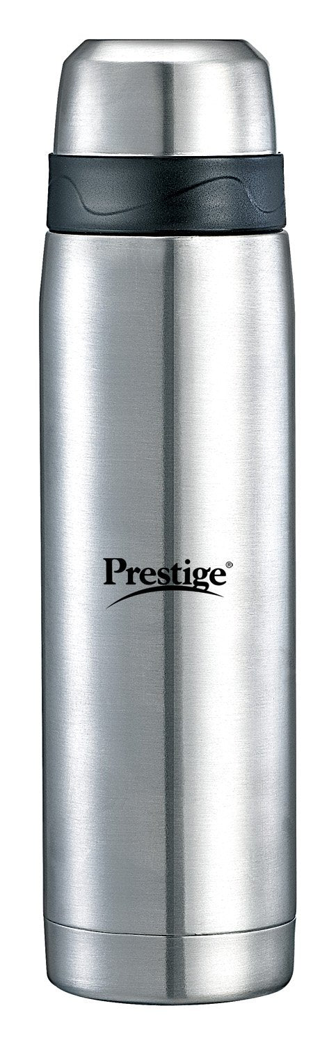 Prestige Stainless Steel Water Bottle Set of 2- 1000 ml each Red & Blue