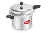 Pigeon by Stovekraft Deluxe Aluminium Pressure Cooker, 10 Litres