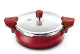 Pigeon Aluminium All in One Super Cooker, 3 Litres, Red