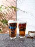 Get verified sellers for EK DO DHAI Daaru Tanky Beer Glass, Set Of 360 ml-2