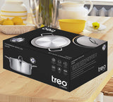 Treo by Milton Triply Stainless Steel Casserole with Lid, 20 cm / 3000 ml